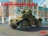 ICM 35377 Panzerspahwagen P 204 (f) with CDM turret, WWII German Armoured Vehicle 1/35